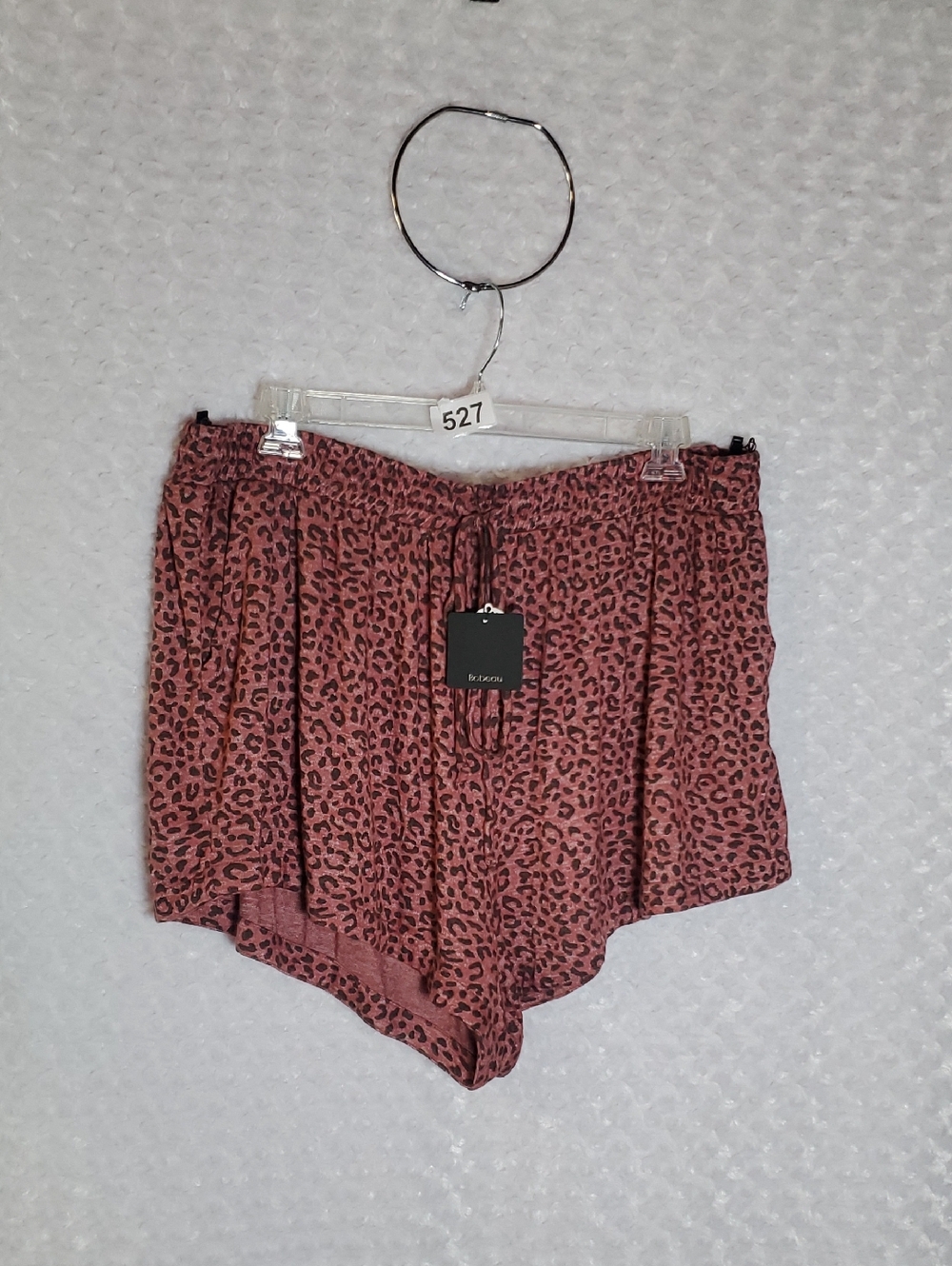 Bobeau leopard print sleep shorts - Size 3X